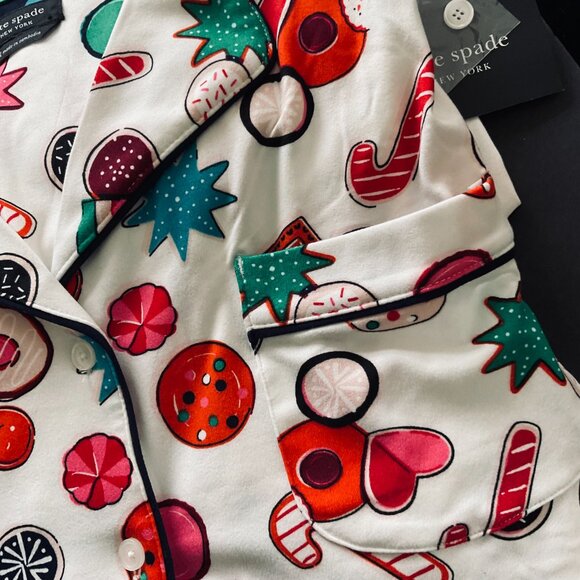 KATE SPADE 2 Piece Pajama Set NWT Size L - Picture 5 of 8